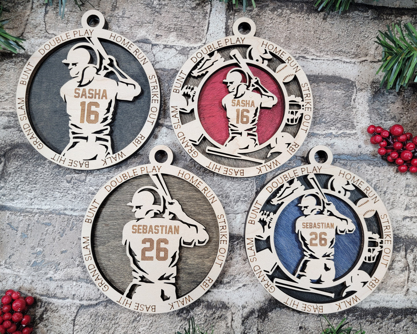 Sports Series I Ornament - Baseball