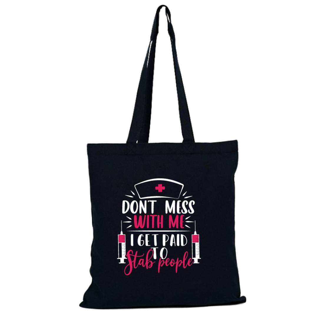 Nurse Inspired Tote Bag Style 9