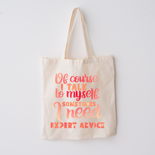 Canvas Tote Bag  - Quote 17