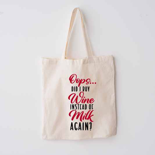 Canvas Tote Bag  - Quote 18