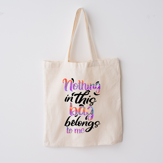 Canvas Tote Bag  - Quote 19