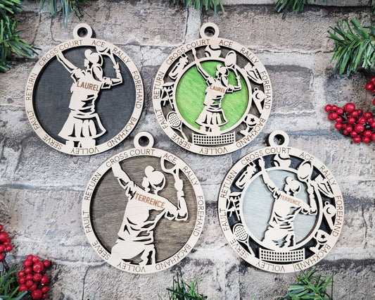 Sports Series I Ornament - Tennis