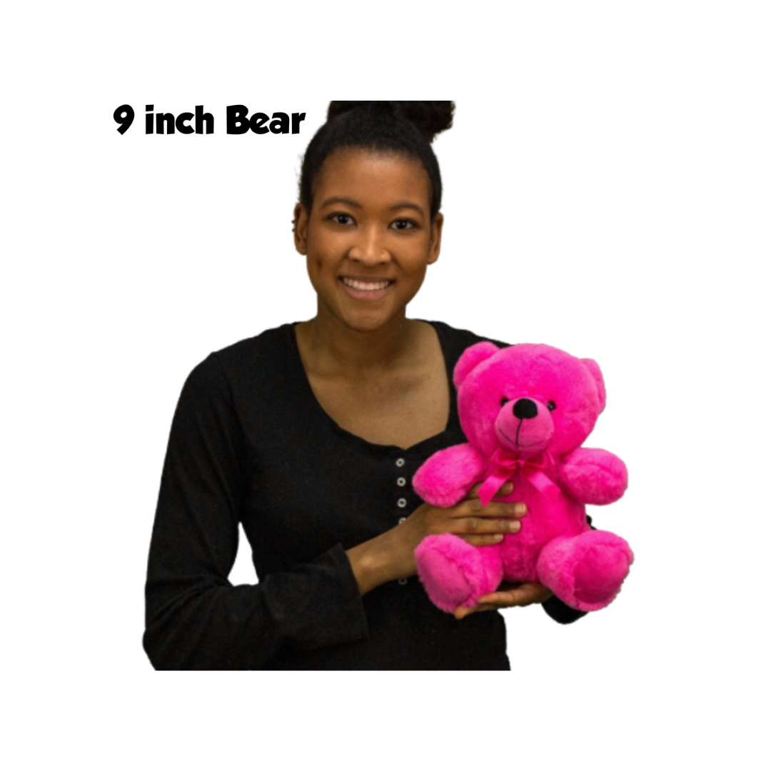 Custom Bear with Tshirt Pink