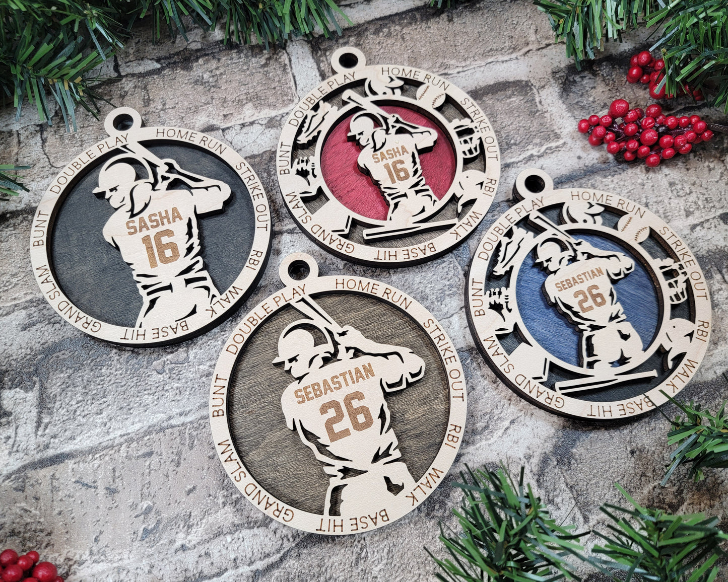 Sports Series I Ornament - Baseball