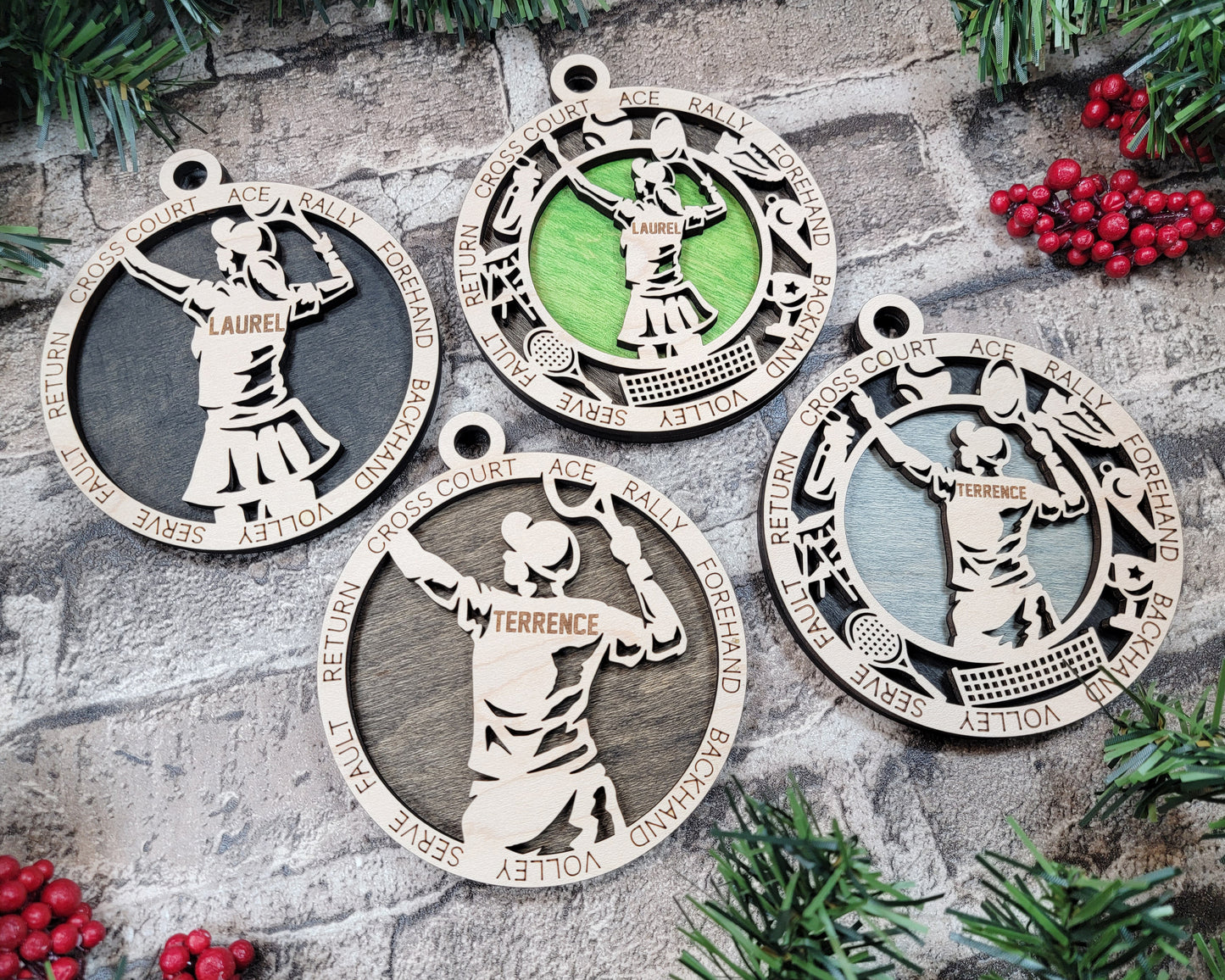 Sports Series I Ornament - Tennis