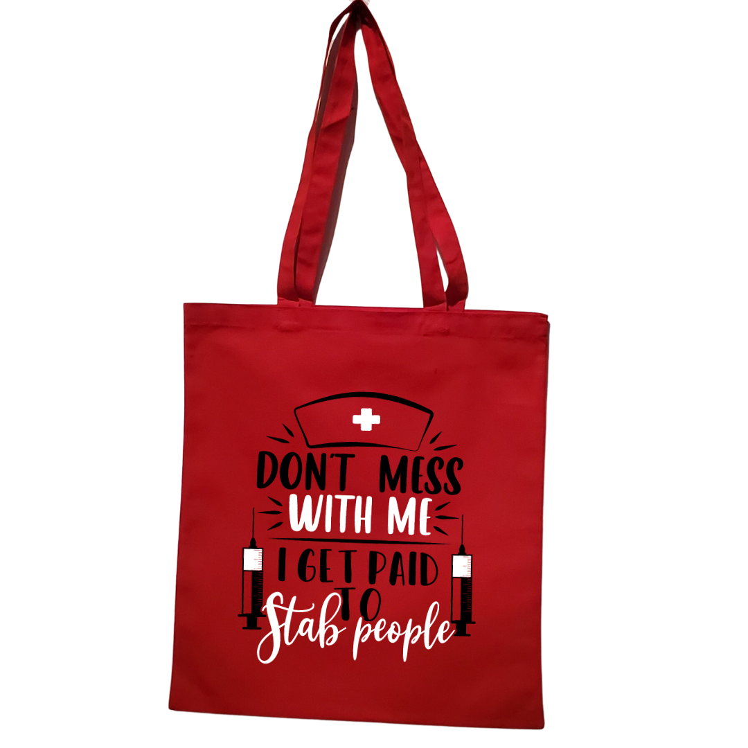 Nurse Inspired Tote Bag Style 9