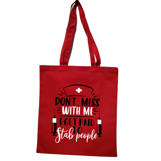 Nurse Inspired Tote Bag Style 9