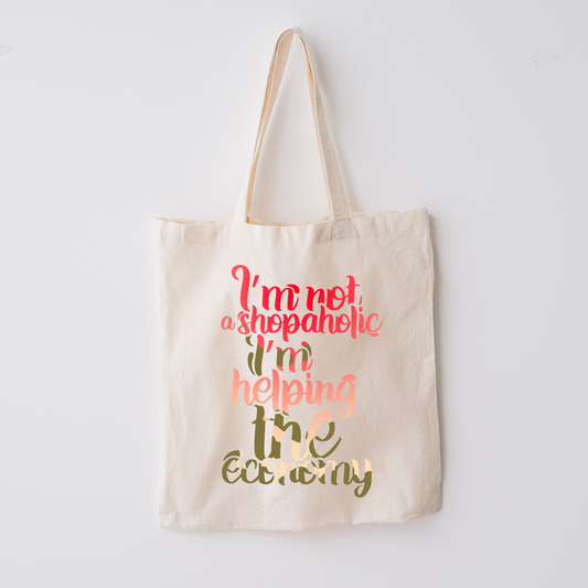 Canvas Tote Bag  - Quote 34