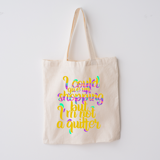 Canvas Tote Bag  - Quote 38