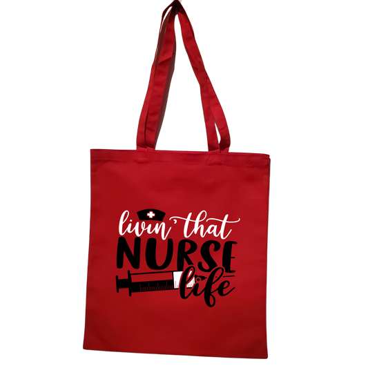 Nurse Inspired Tote Bag Style 1