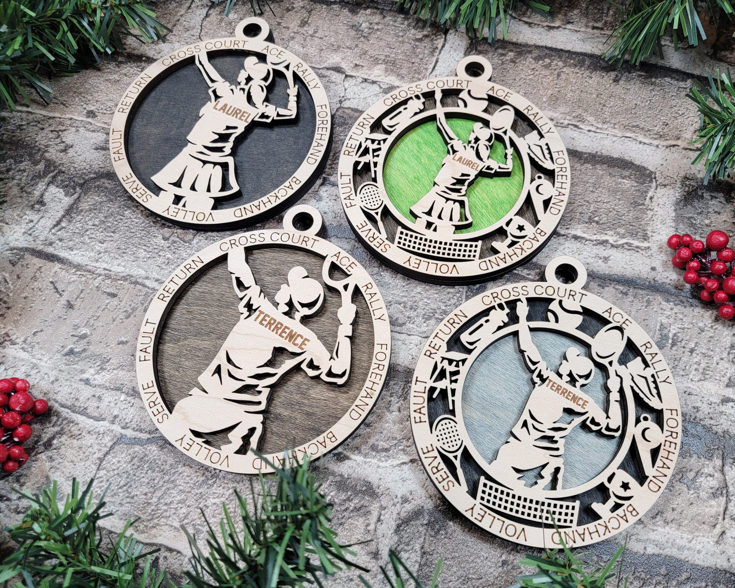 Sports Series I Ornament - Tennis