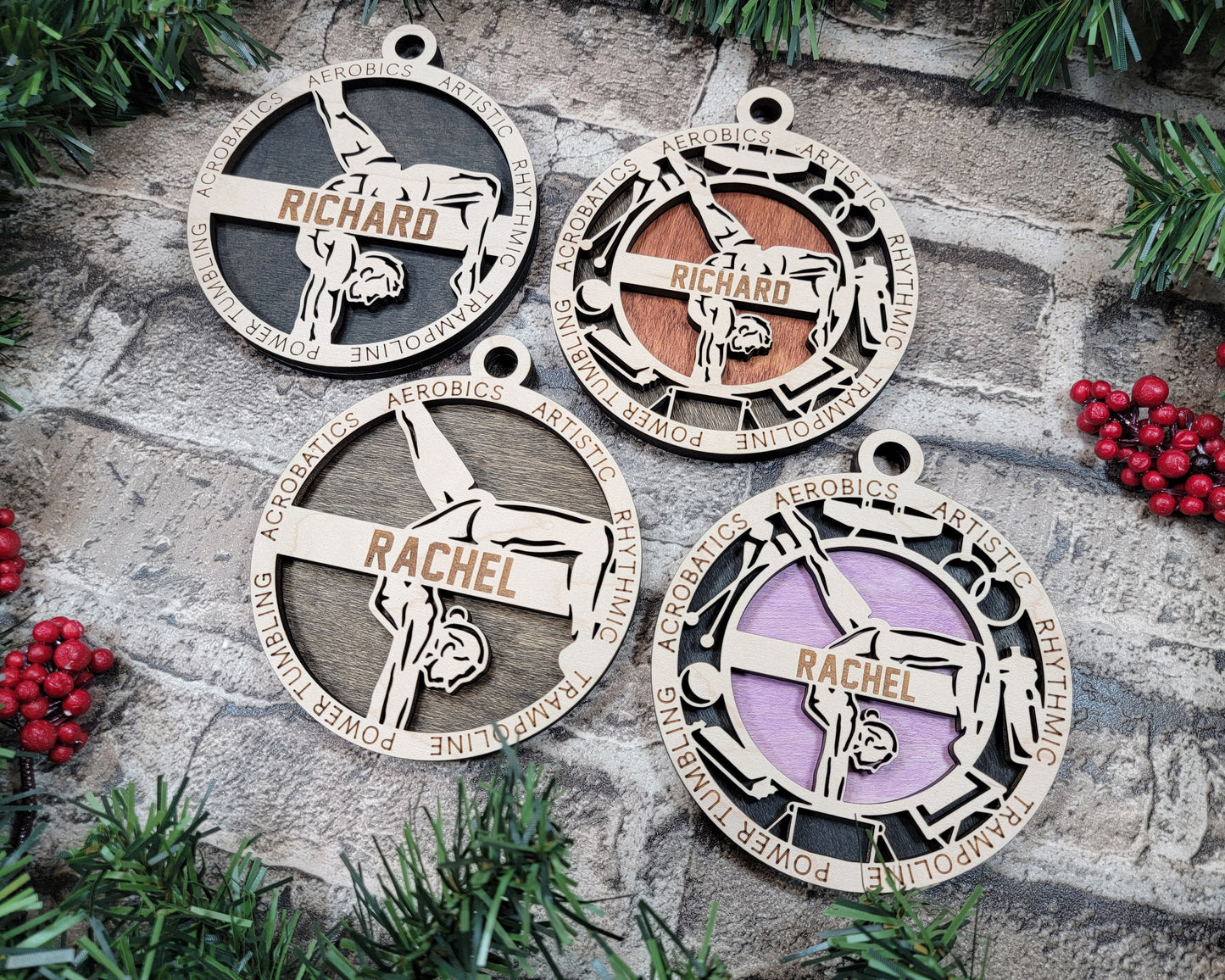 Sports Series I Ornament - Gymnastics