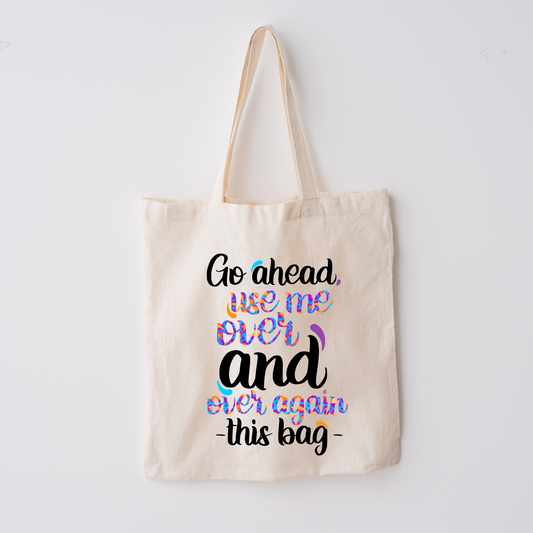 Canvas Tote Bag  - Quote 41