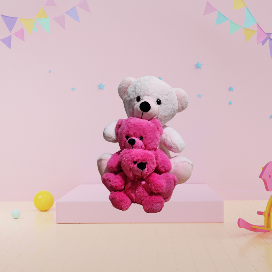 Custom Bear with Tshirt Pink