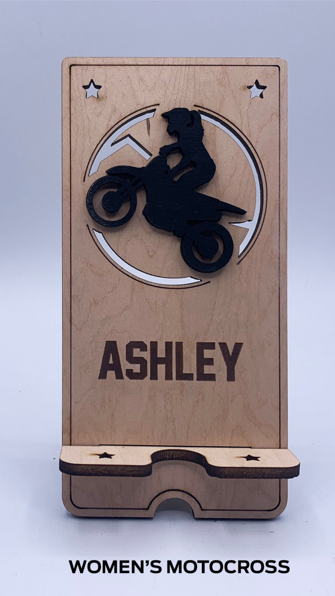 Sports Cell Phone Stand - Motorcross