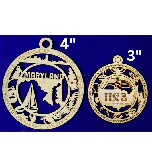 State Ornaments - Rhode Island