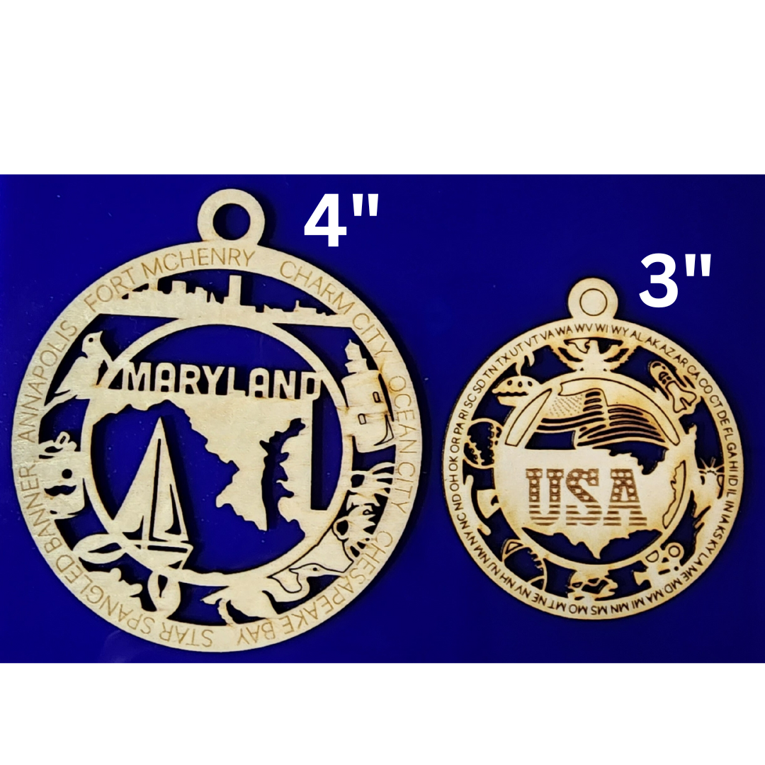 State Ornaments - Connecticut