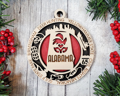 State Ornaments - Alabama