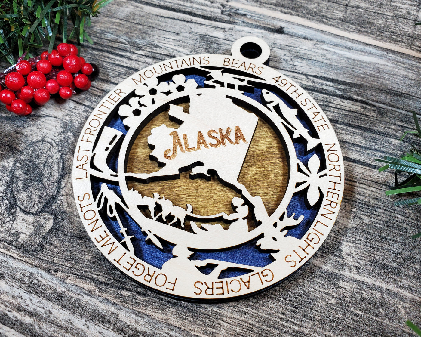 State Ornaments - Alaska