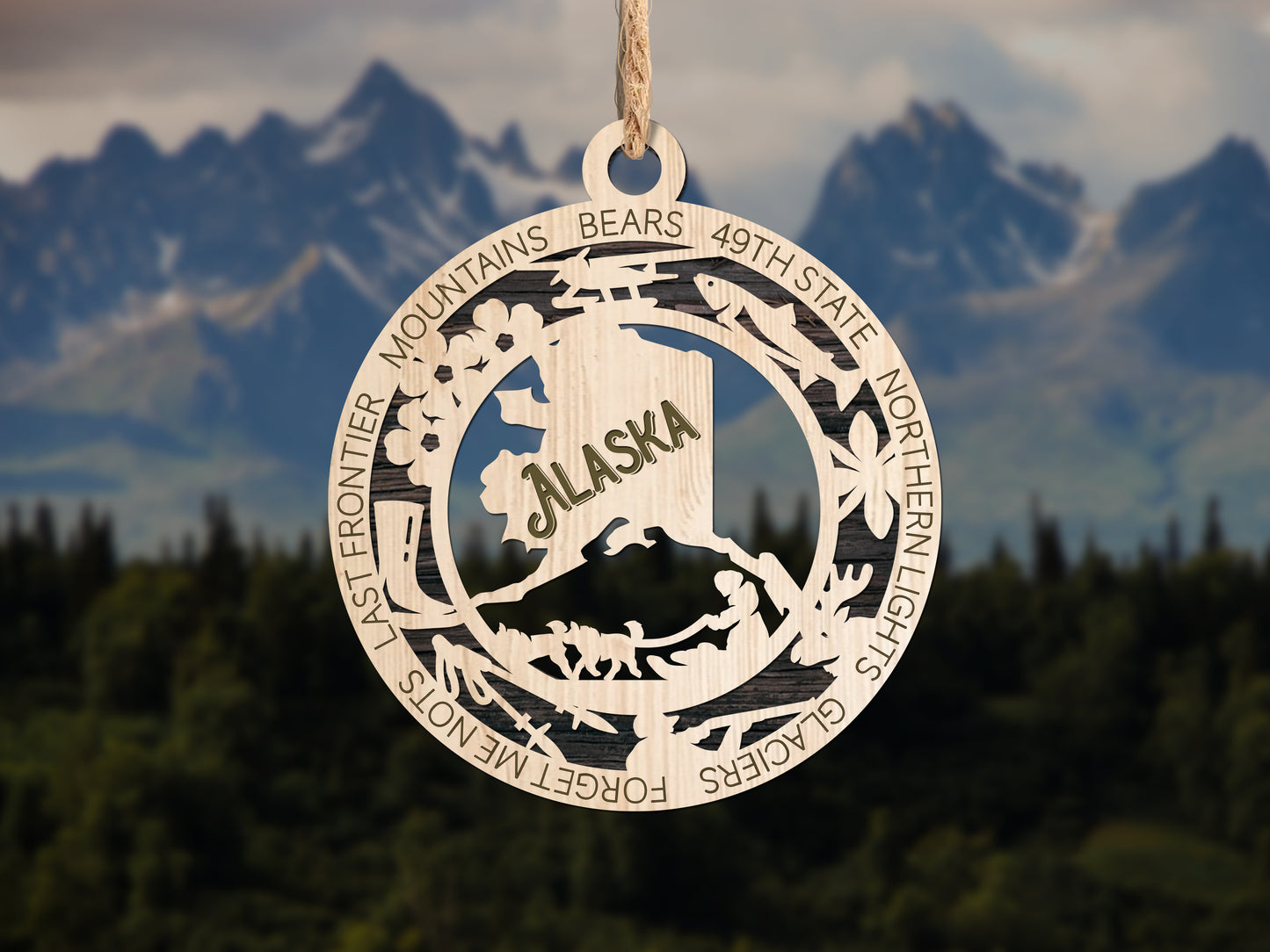 State Ornaments - Alaska