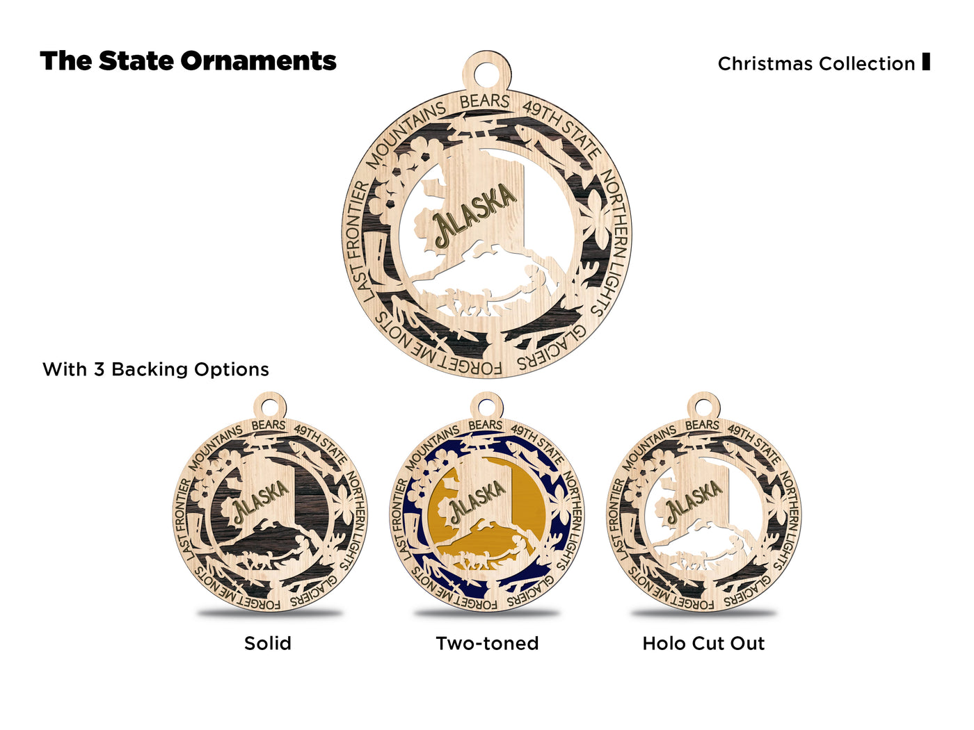 State Ornaments - Alaska