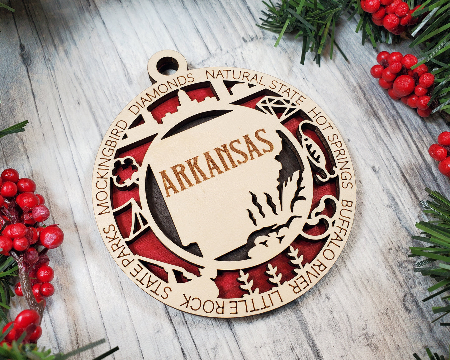 State Ornaments - Arkansas