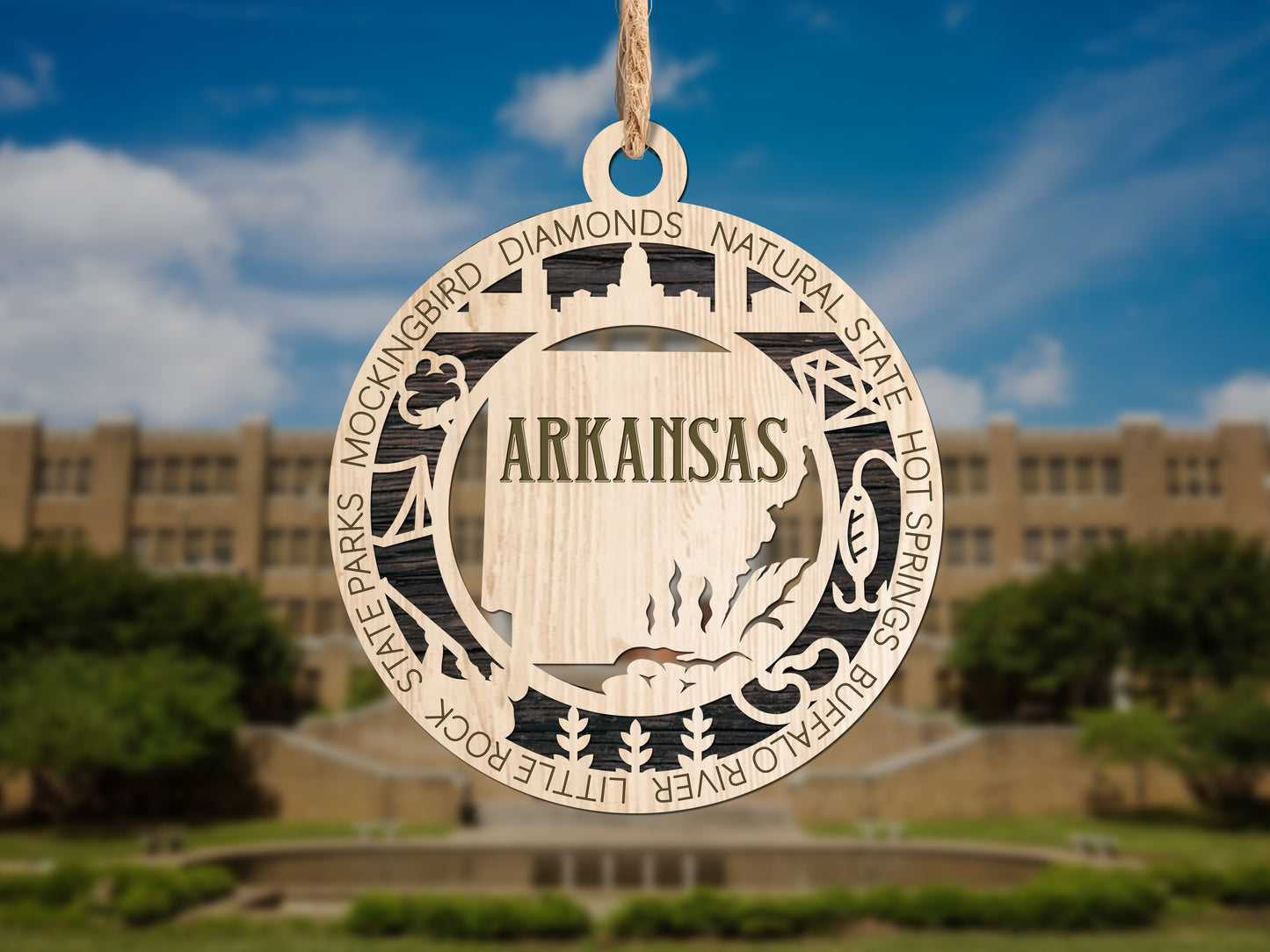 State Ornaments - Arkansas