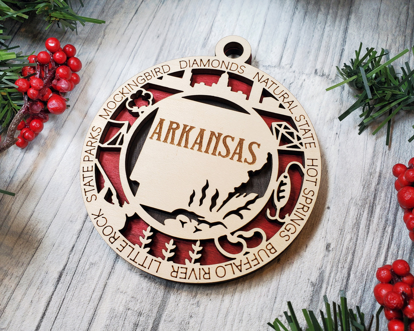 State Ornaments - Arkansas