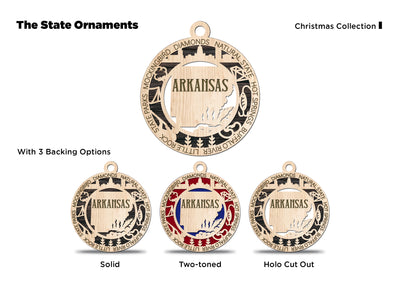 State Ornaments - Arkansas
