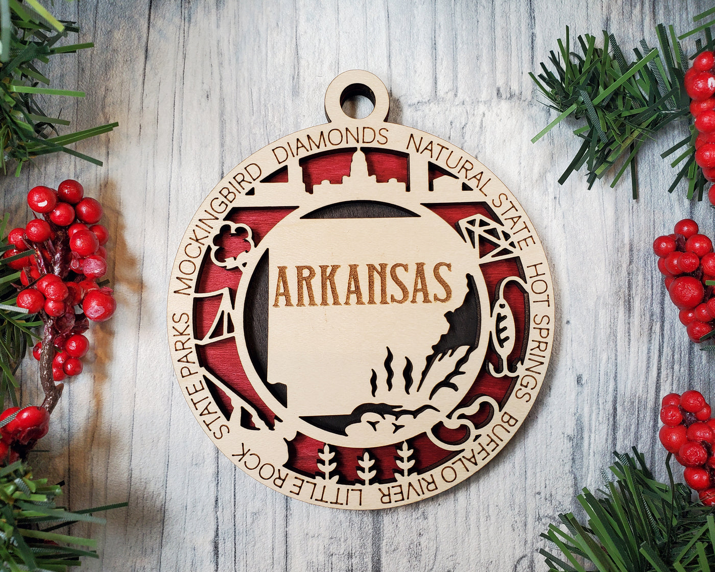 State Ornaments - Arkansas