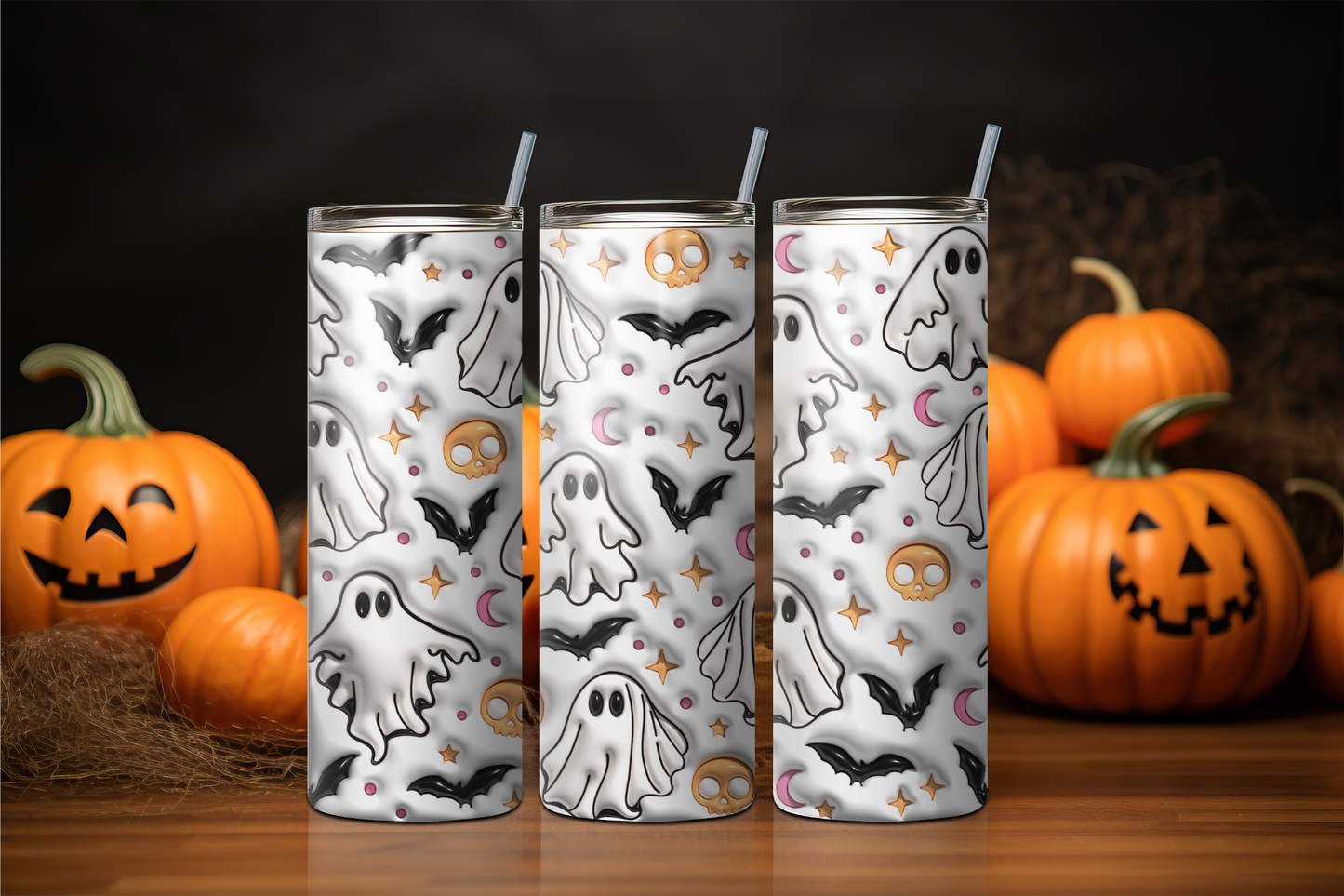 Halloween Tumbler -  Boo