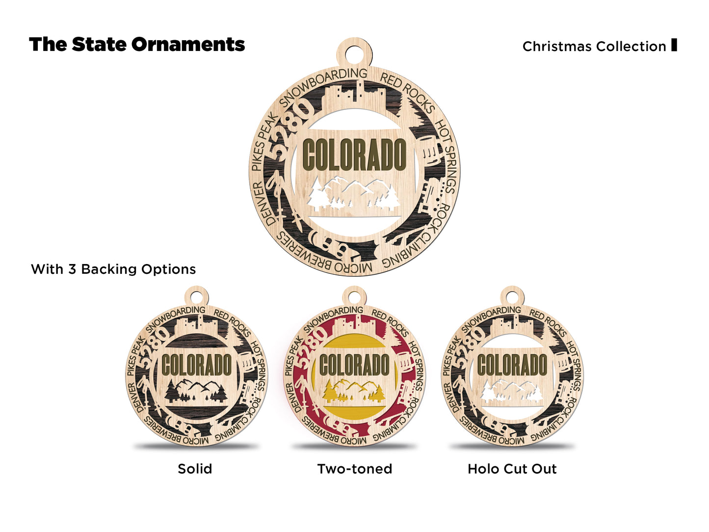 State Ornaments - Colorado