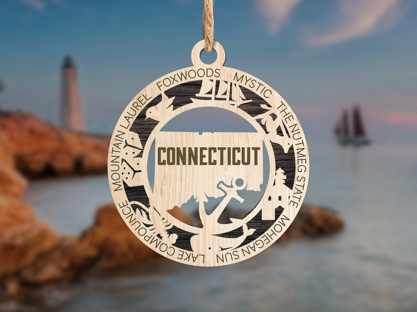 State Ornaments - Connecticut