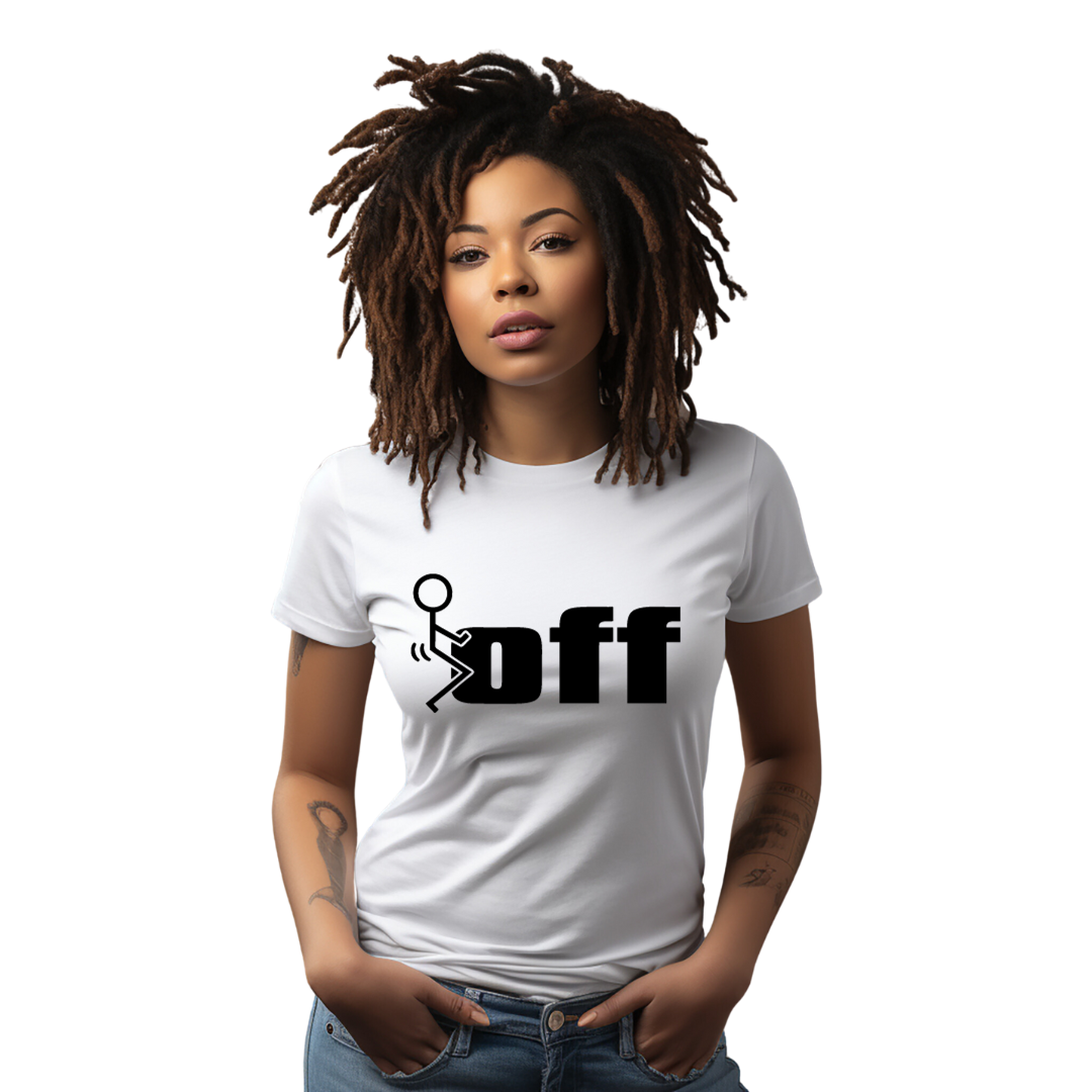 F Off Sassy T-Shirt style 3