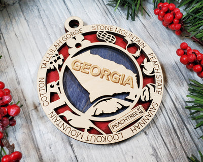 State Ornaments - Georgia