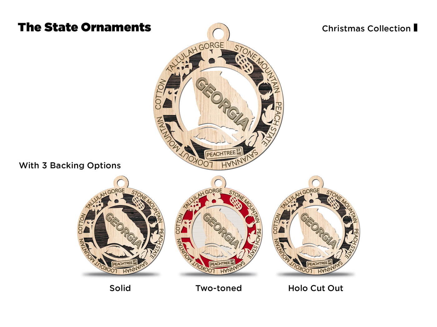 State Ornaments - Georgia