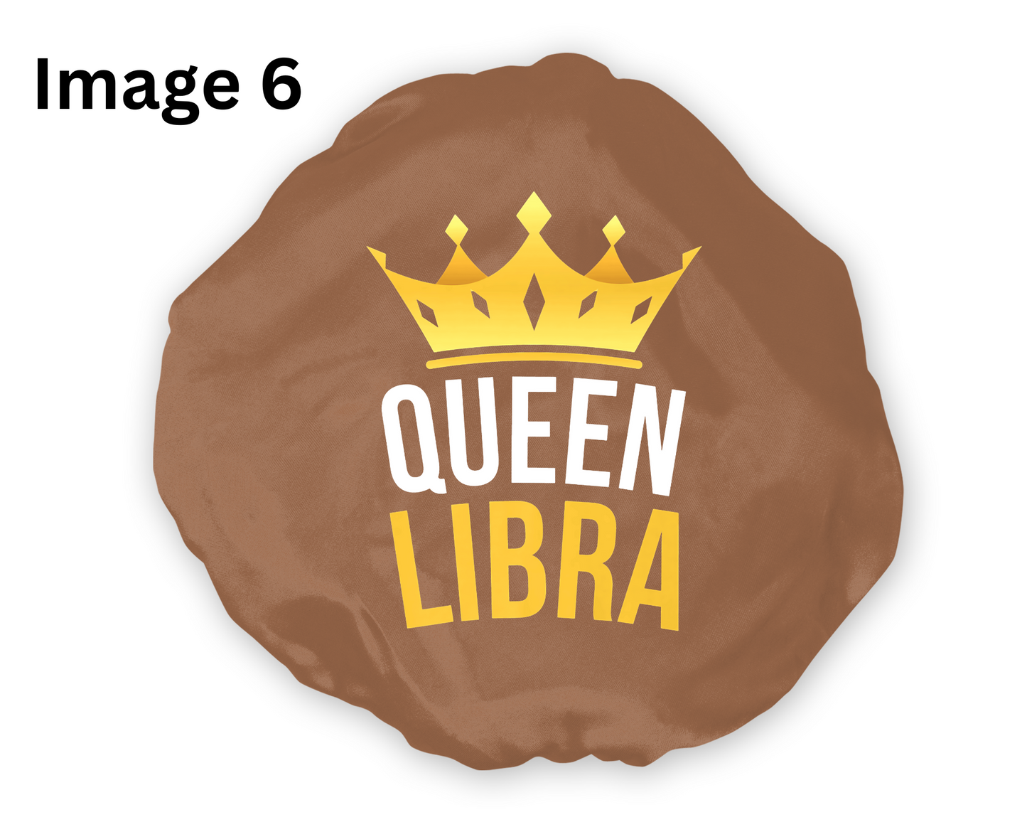 Wide Band Satin Hair Bonnet Libra Zodiac available in 9 colors