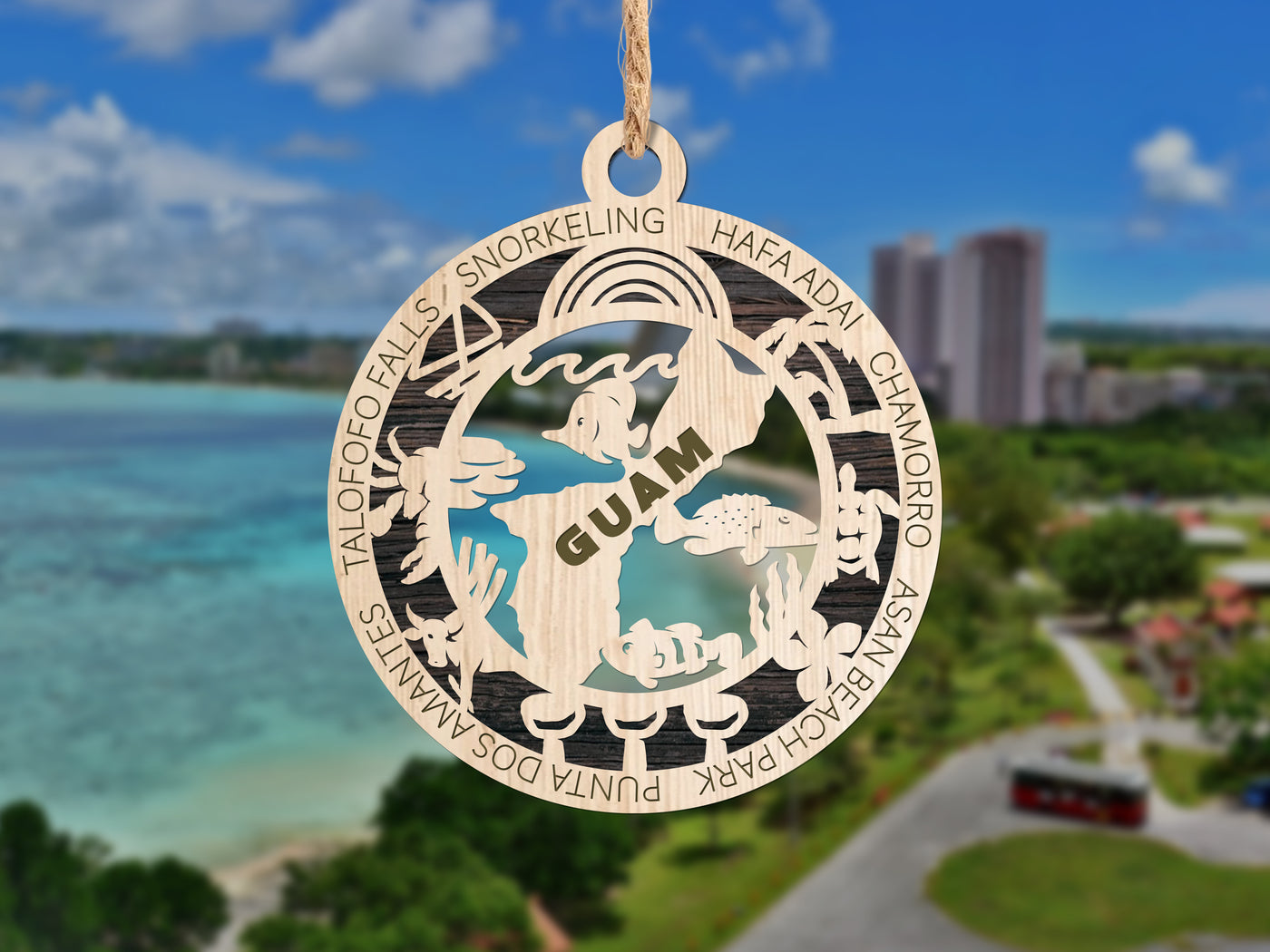 State Ornaments - Guam