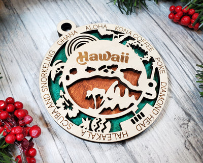 State Ornaments - Hawaii