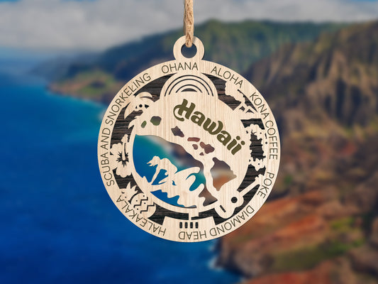 State Ornaments - Hawaii