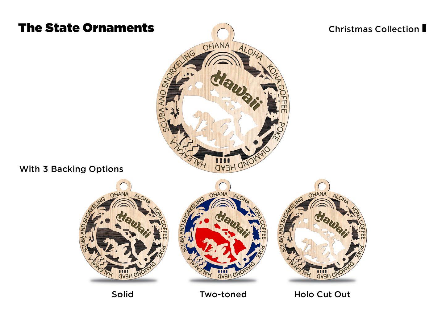 State Ornaments - Hawaii