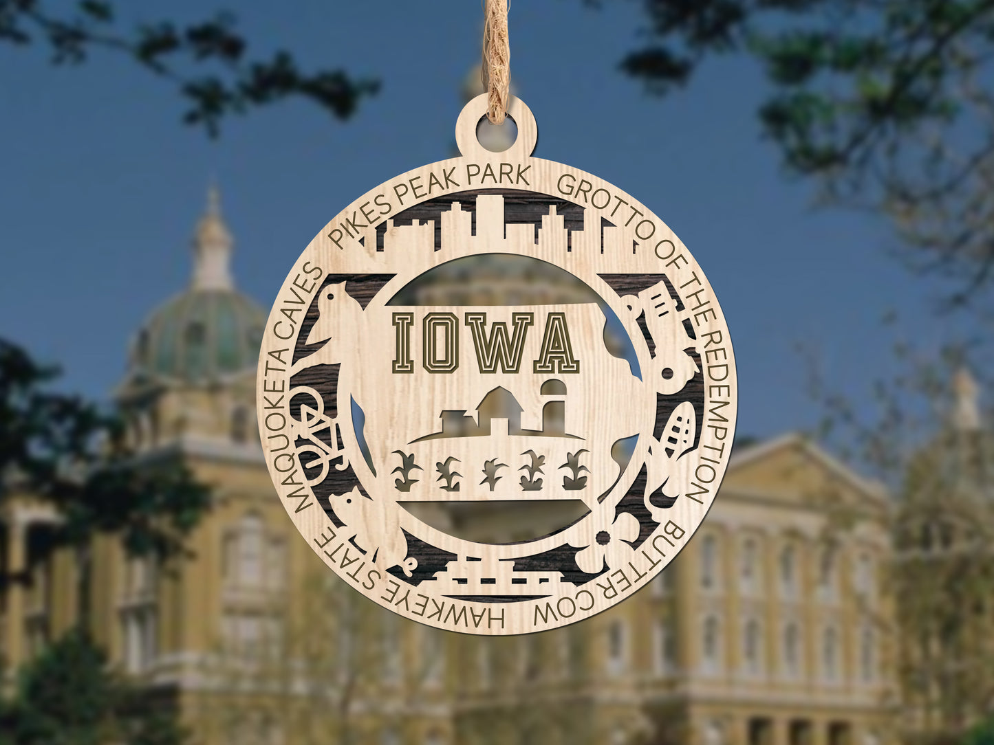 State Ornaments - Iowa