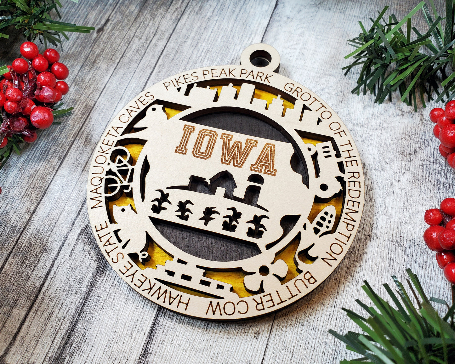 State Ornaments - Iowa