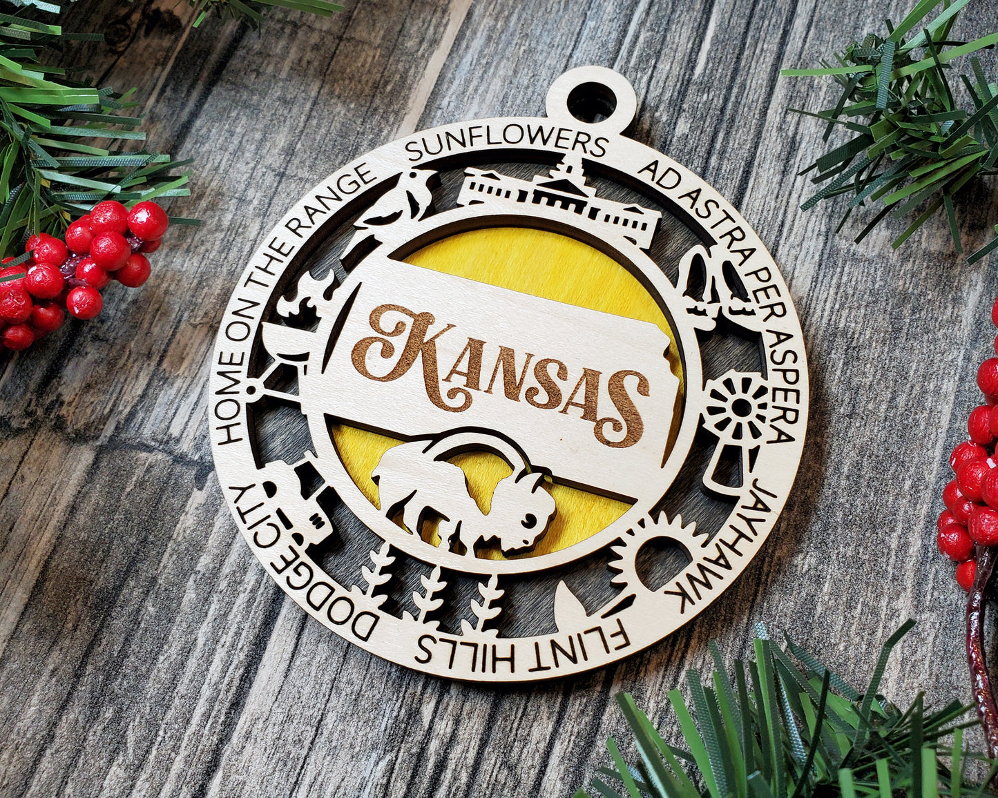 State Ornaments - Kansas