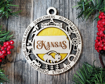 State Ornaments - Kansas