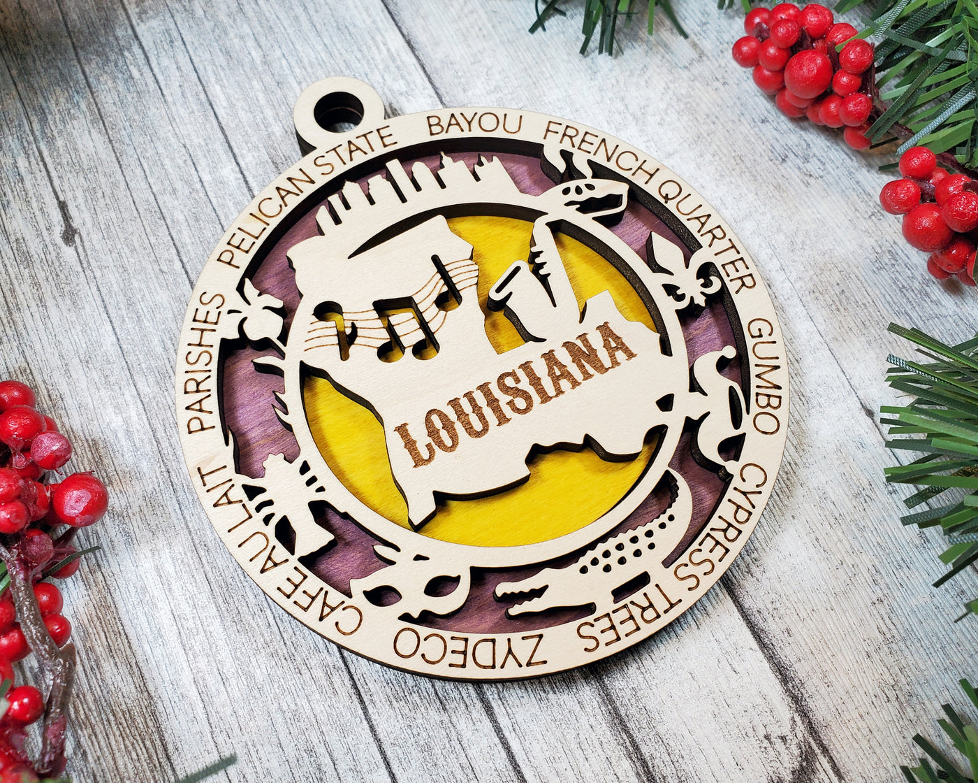 State Ornaments - Louisiana