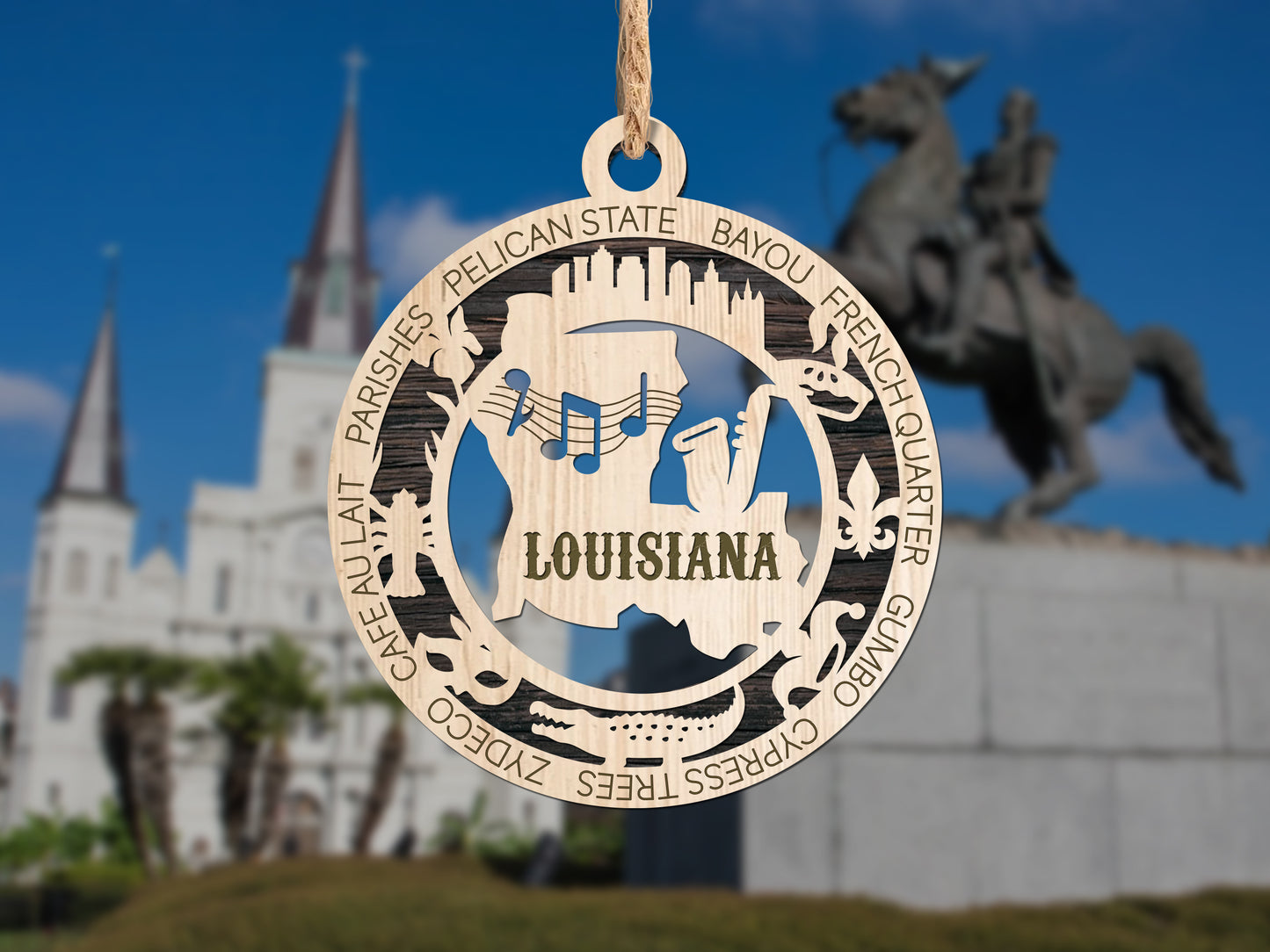 State Ornaments - Louisiana