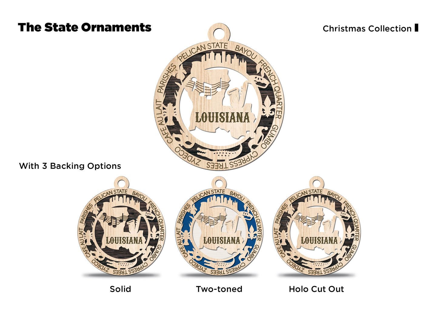 State Ornaments - Louisiana