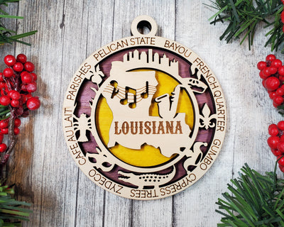 State Ornaments - Louisiana