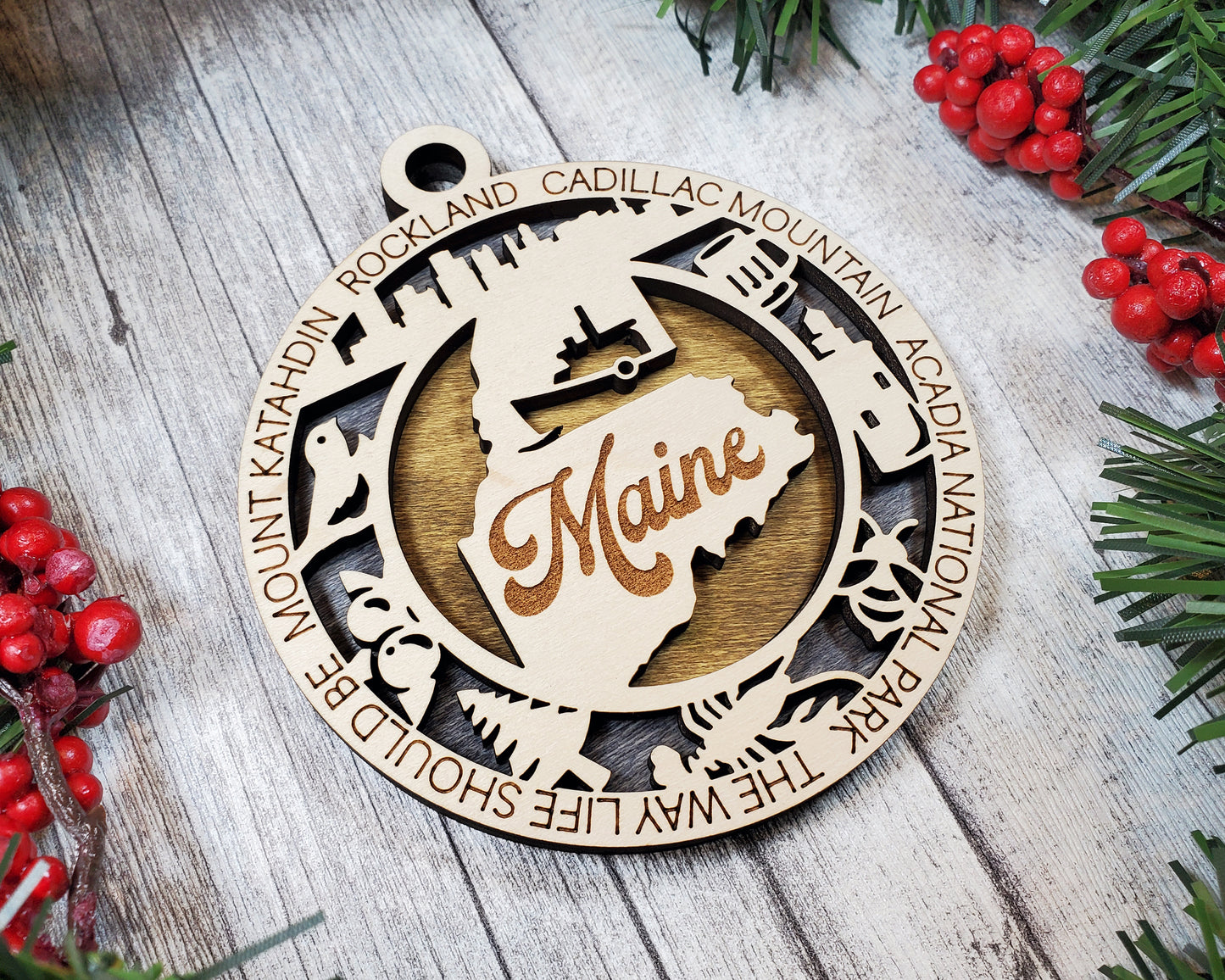 State Ornaments - Maine